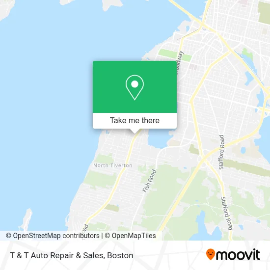 T & T Auto Repair & Sales map