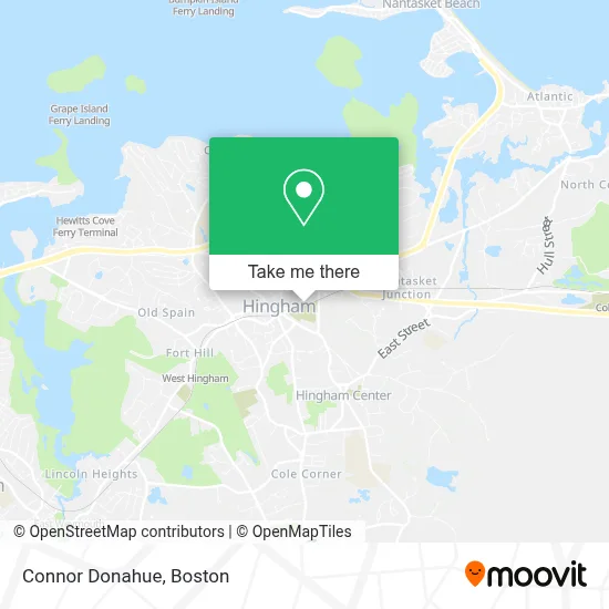 Connor Donahue map