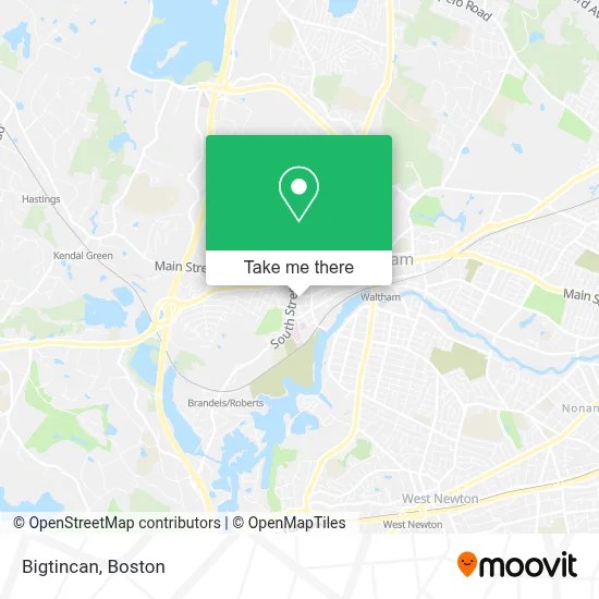 Bigtincan map