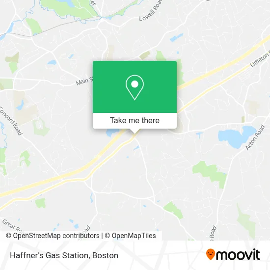 Haffner's Gas Station map