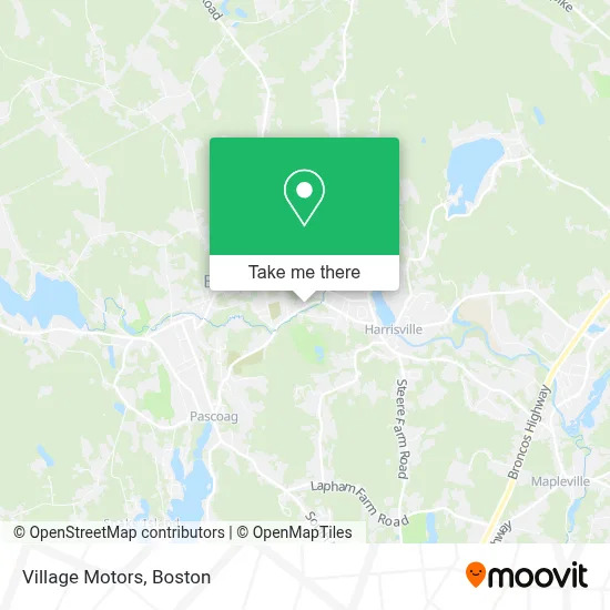 Village Motors map