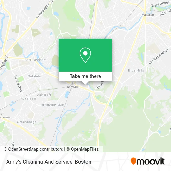 Anny's Cleaning And Service map