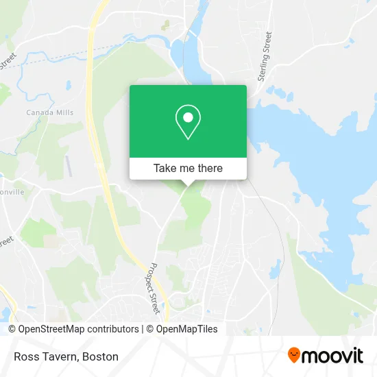 Ross Tavern map