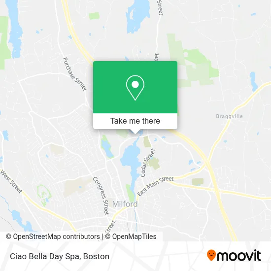 Ciao Bella Day Spa map
