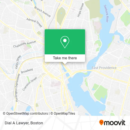 Dial A Lawyer map