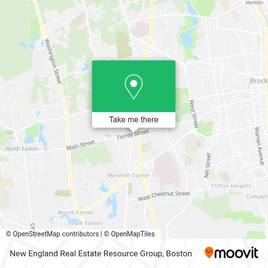 New England Real Estate Resource Group map