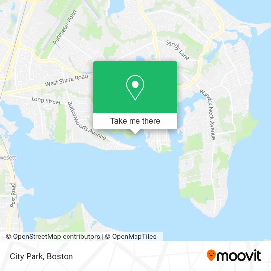 City Park map