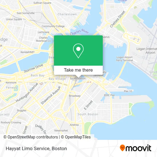 Hayyat Limo Service map