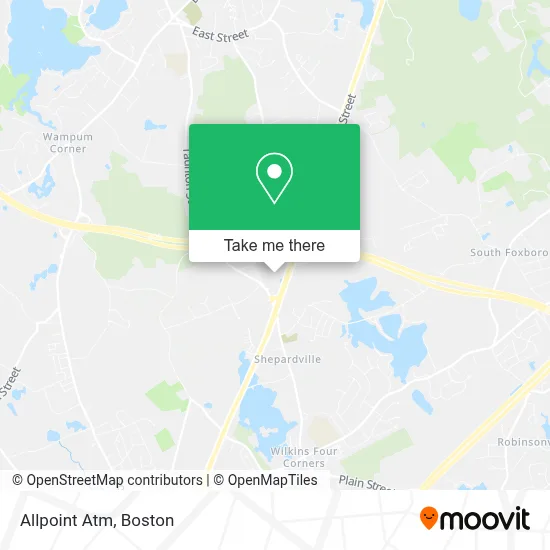 Allpoint Atm map