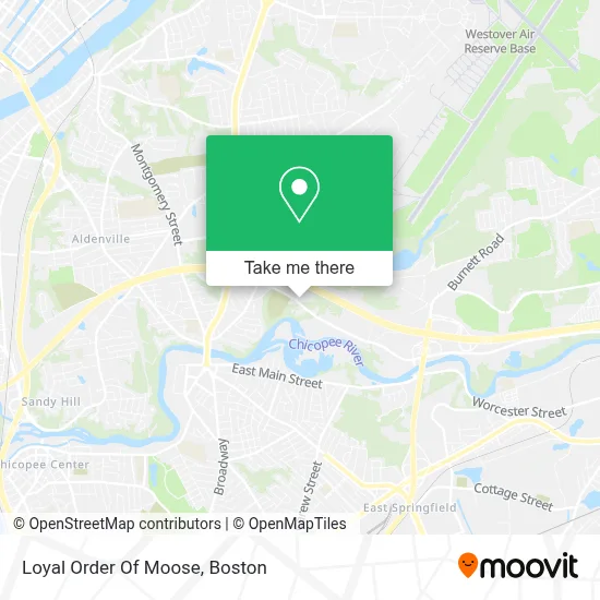 Loyal Order Of Moose map