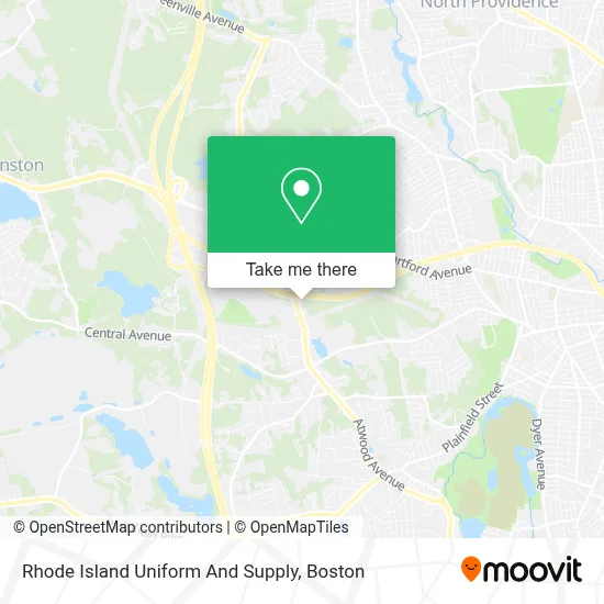 Rhode Island Uniform And Supply map