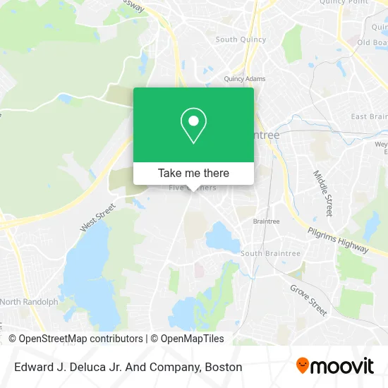 Edward J. Deluca Jr. And Company map