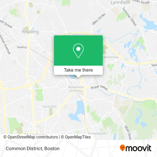 Common District map