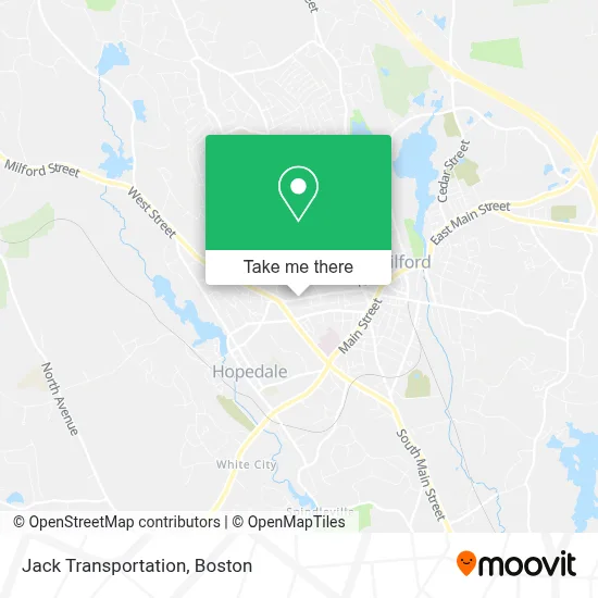 Jack Transportation map