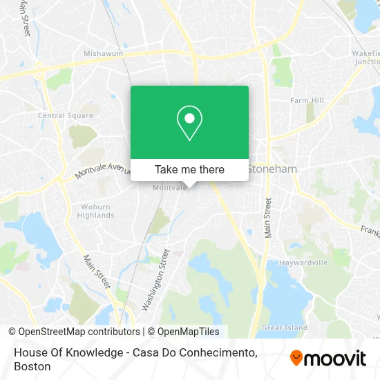 House Of Knowledge - Casa Do Conhecimento map