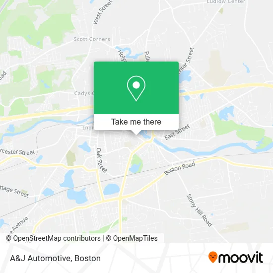 A&J Automotive map