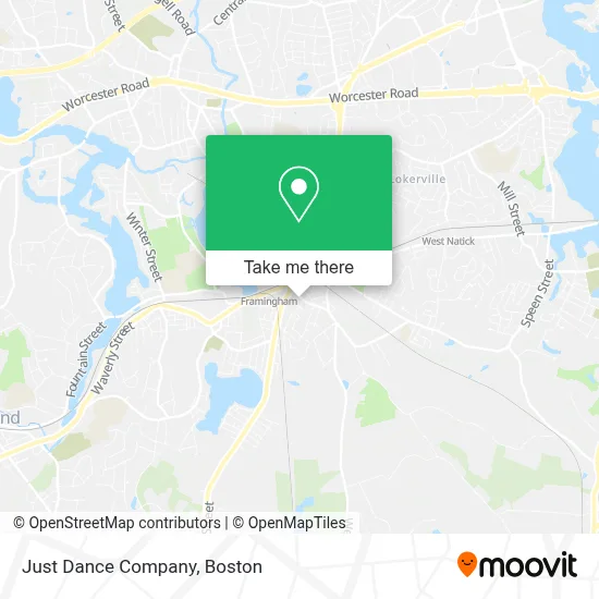Just Dance Company map