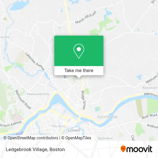 Ledgebrook Village map