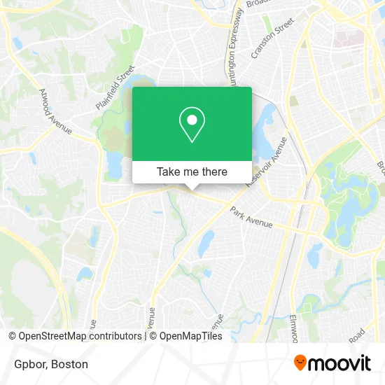 Gpbor map