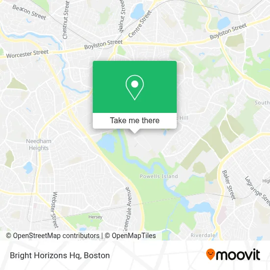 Bright Horizons Hq map