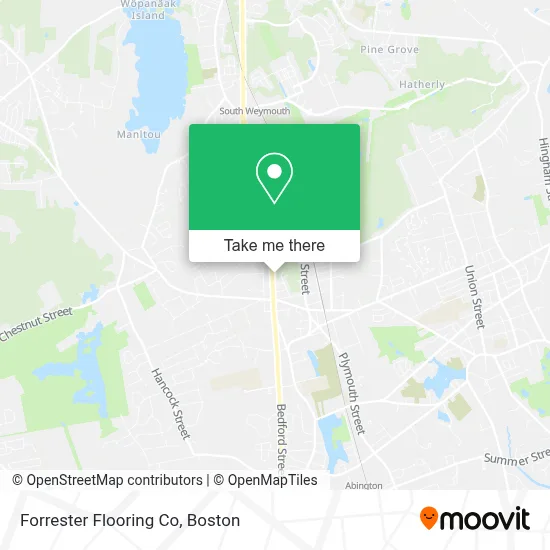 Forrester Flooring Co map