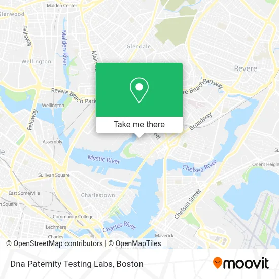 Dna Paternity Testing Labs map