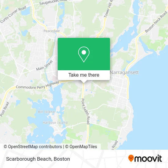 Scarborough Beach map