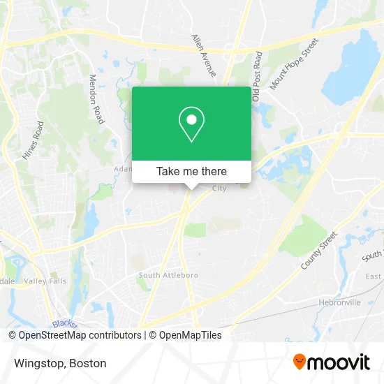 Wingstop map