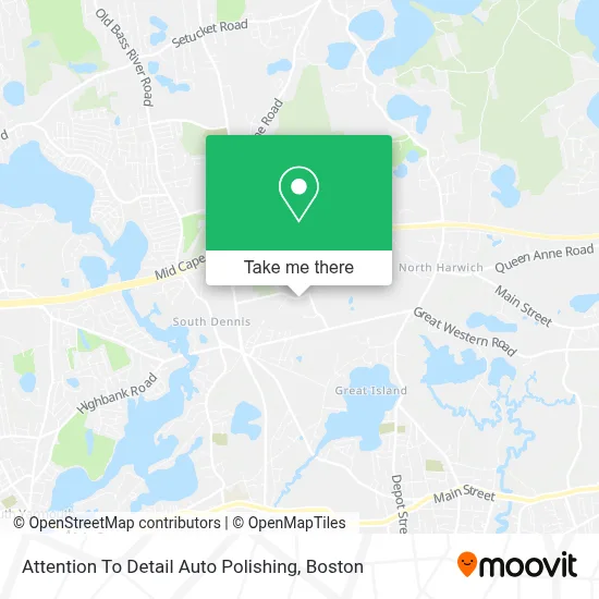 Attention To Detail Auto Polishing map