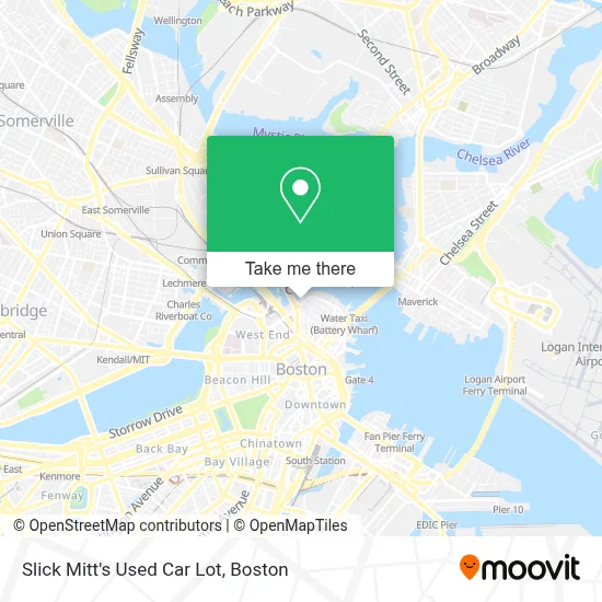 Slick Mitt's Used Car Lot map