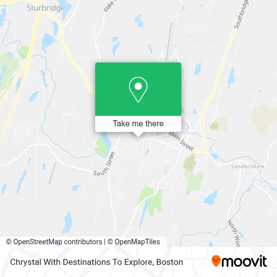 Chrystal With Destinations To Explore map