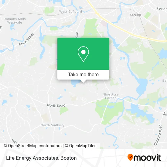 Life Energy Associates map