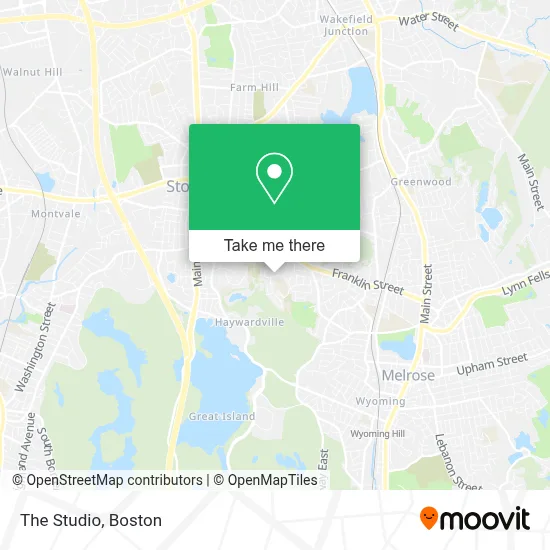 The Studio map