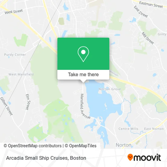 Arcadia Small Ship Cruises map