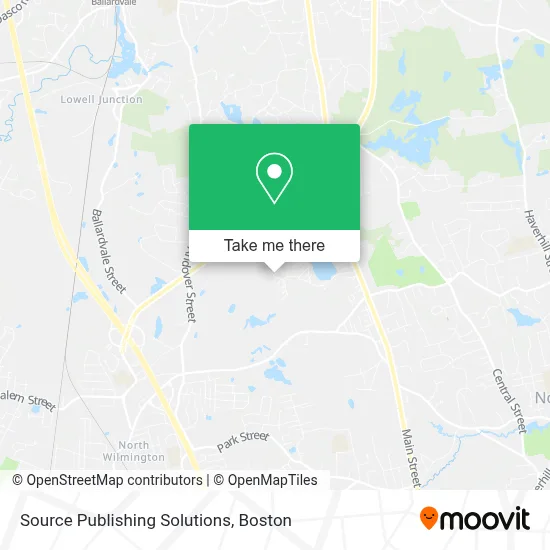 Source Publishing Solutions map