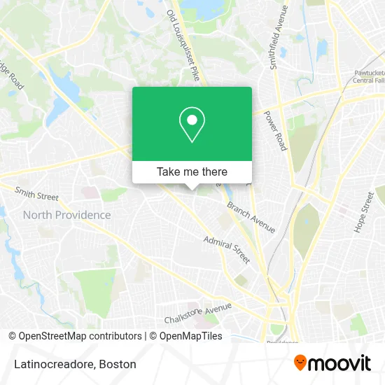 Latinocreadore map
