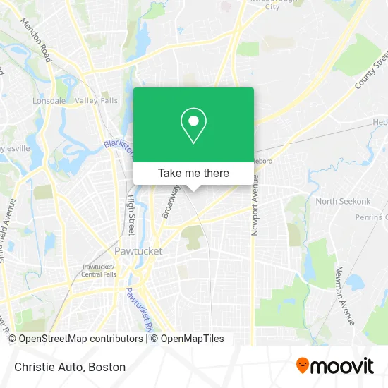 Christie Auto map