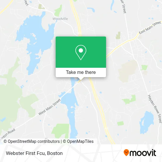 Webster First Fcu map