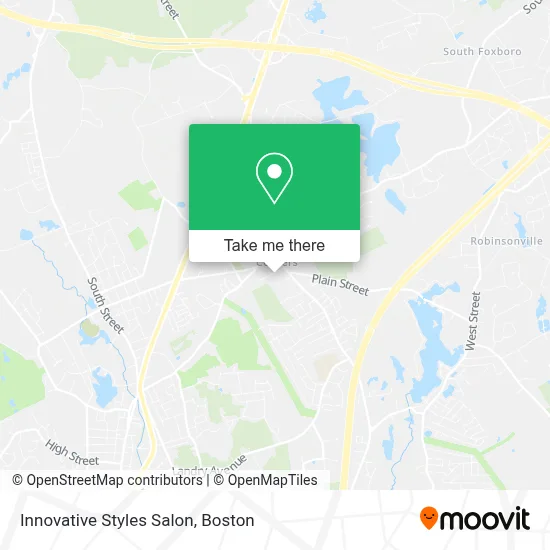 Innovative Styles Salon map