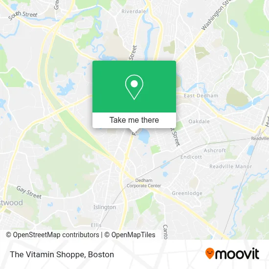 The Vitamin Shoppe map