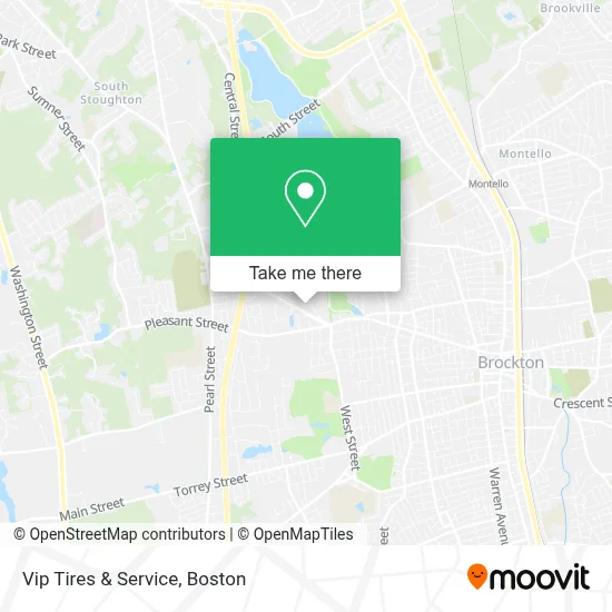 Vip Tires & Service map