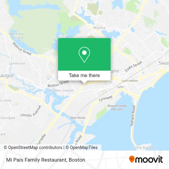 Mi Pais Family Restaurant map