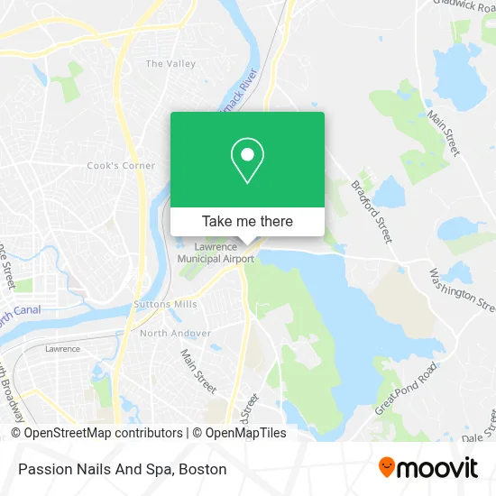 Passion Nails And Spa map