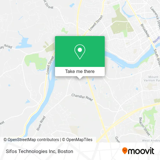 Sifos Technologies Inc map