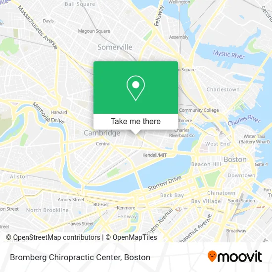 Bromberg Chiropractic Center map