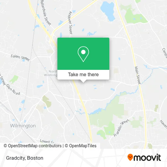 Gradcity map