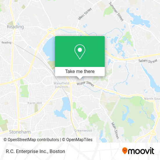 R.C. Enterprise Inc. map