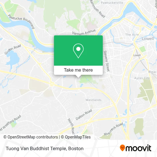 Tuong Van Buddhist Temple map