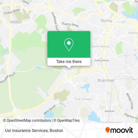 Usi Insurance Services map