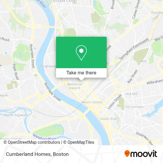 Cumberland Homes map